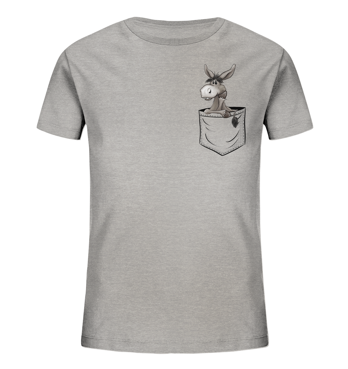Bockiger Esel in Deiner Tasche - Kids Organic Shirt