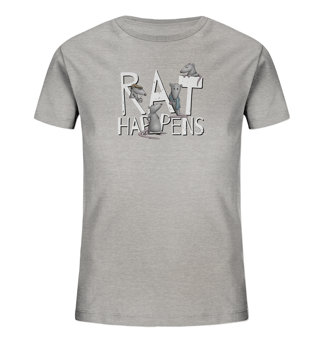 Rat Happens Ratten - Kids Organic Shirt
