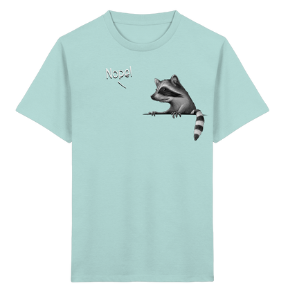 Nope! Frecher verwegener Waschbär - Kids Organic Shirt