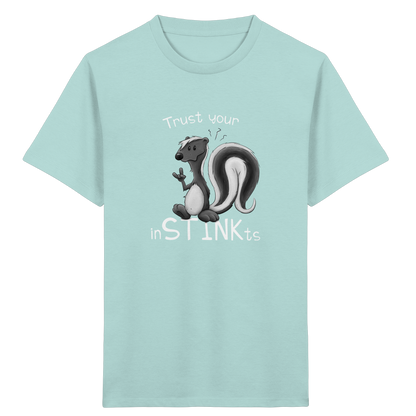 Trust Your inSTINKts Stinktier Humor - Kids Organic Shirt