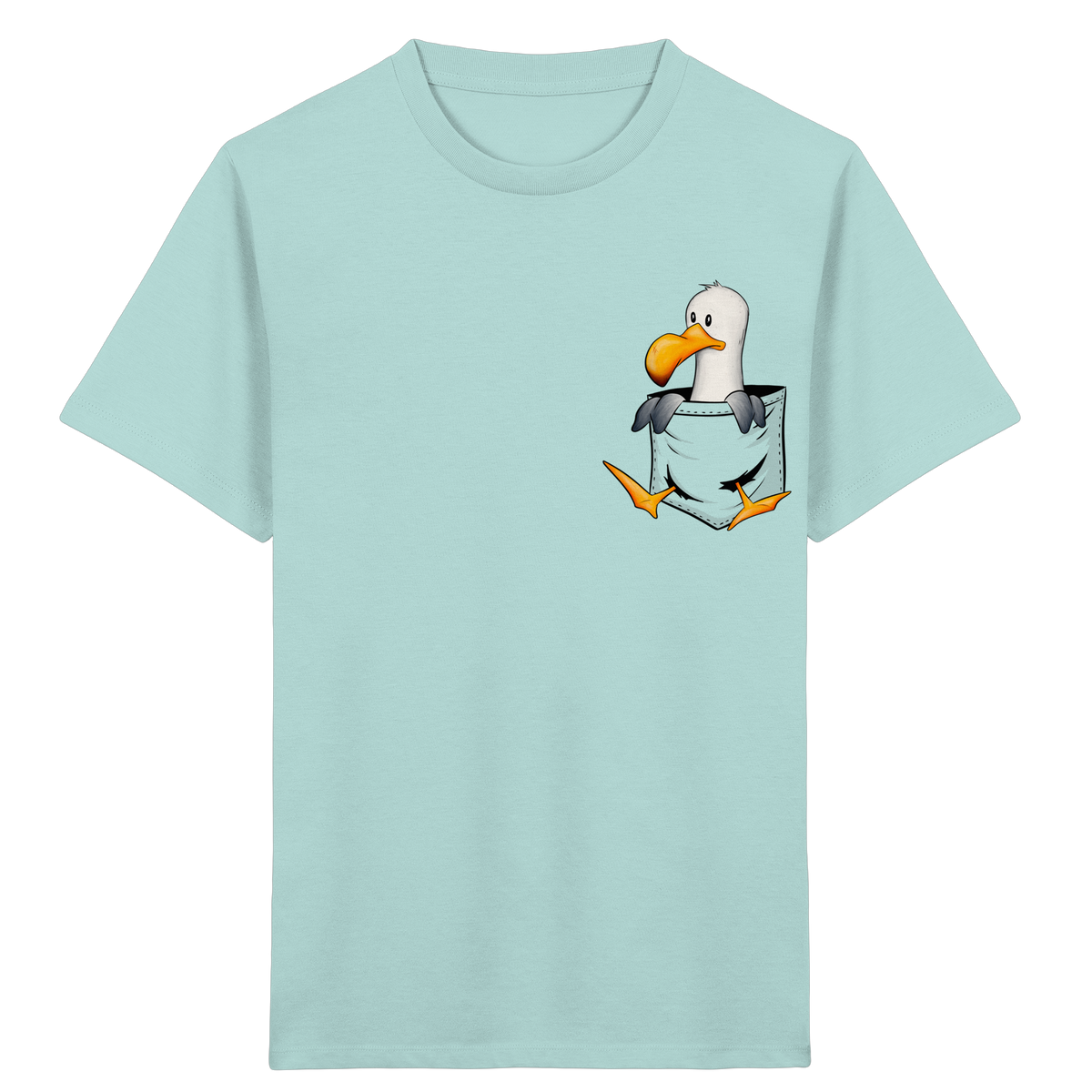 Kleine Möwe In Deiner Tasche - Kids Organic Shirt