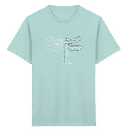 Breite die Flügel aus und flieg los | Libelle - Kids Organic Shirt