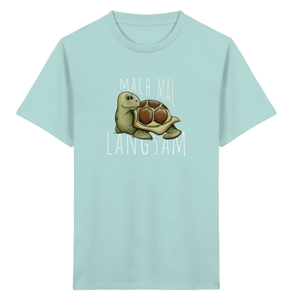 Mach mal langsam Schildkröte - Kids Organic Shirt