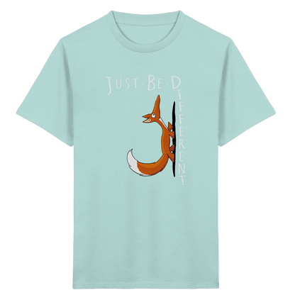 Just Be Different | Sei Anders, kleiner Fuchs - Kids Organic Shirt