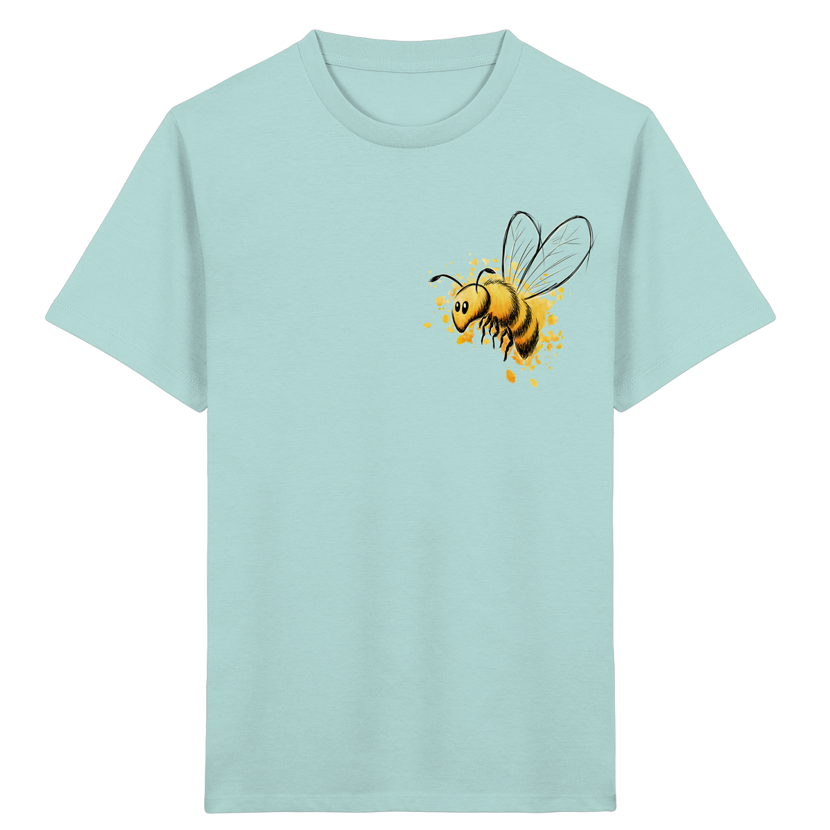 Lässige kleine Honig-Biene - Kids Organic Shirt