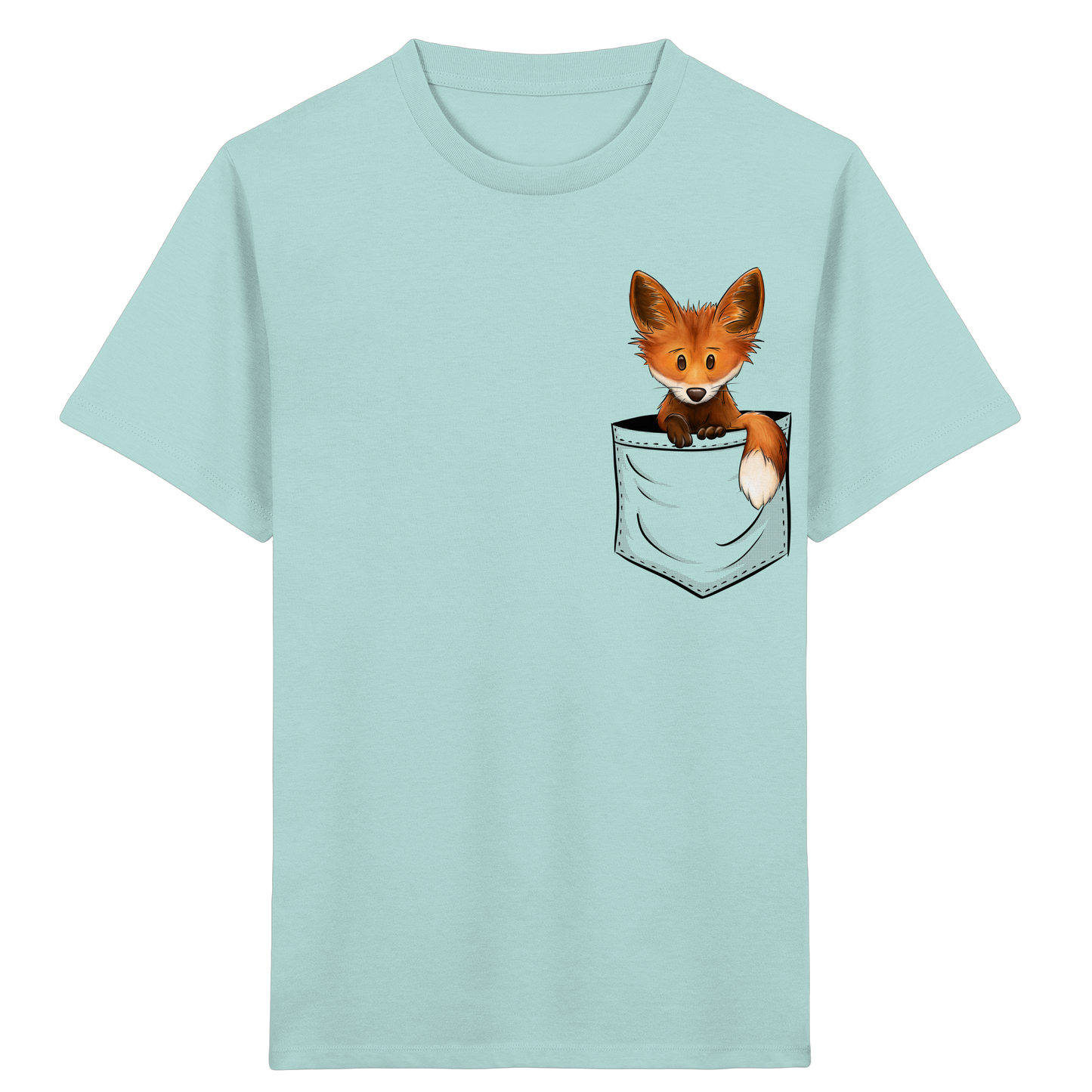 Funky Fuchs in der Tasche - Kids Organic Shirt