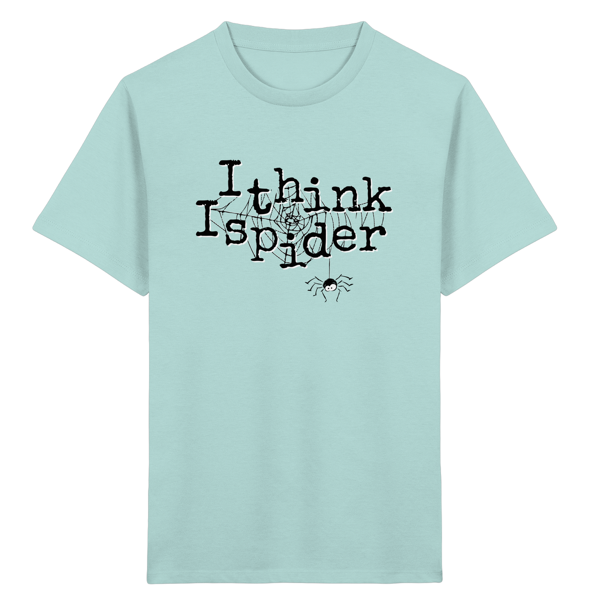 I think I spider - Spinne - Kids Organic Shirt