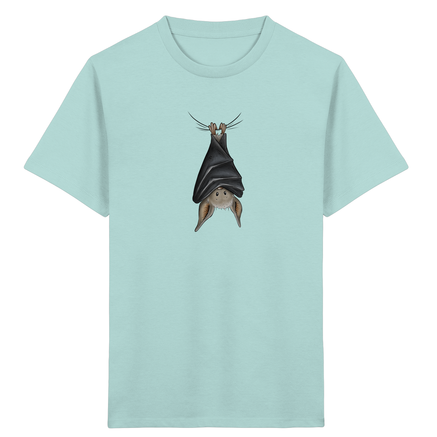 Lustig chillende Fledermaus - Kids Organic Shirt