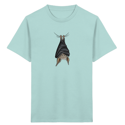 Lustig chillende Fledermaus - Kids Organic Shirt