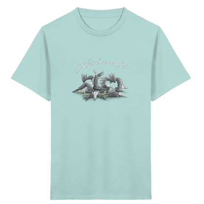 Kraah-masté! Yoga Raben Krähen - Kids Organic Shirt