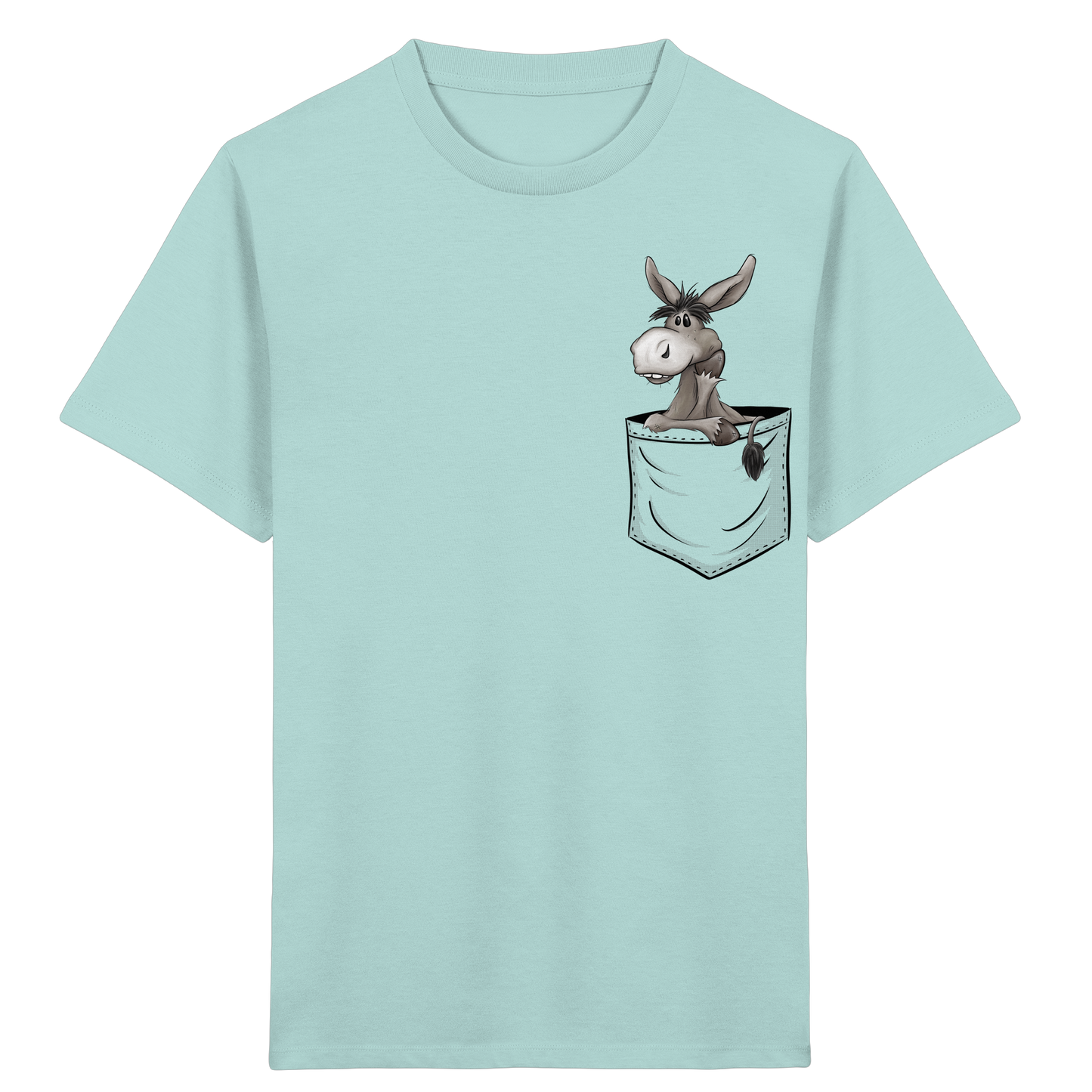 Bockiger Esel in Deiner Tasche - Kids Organic Shirt