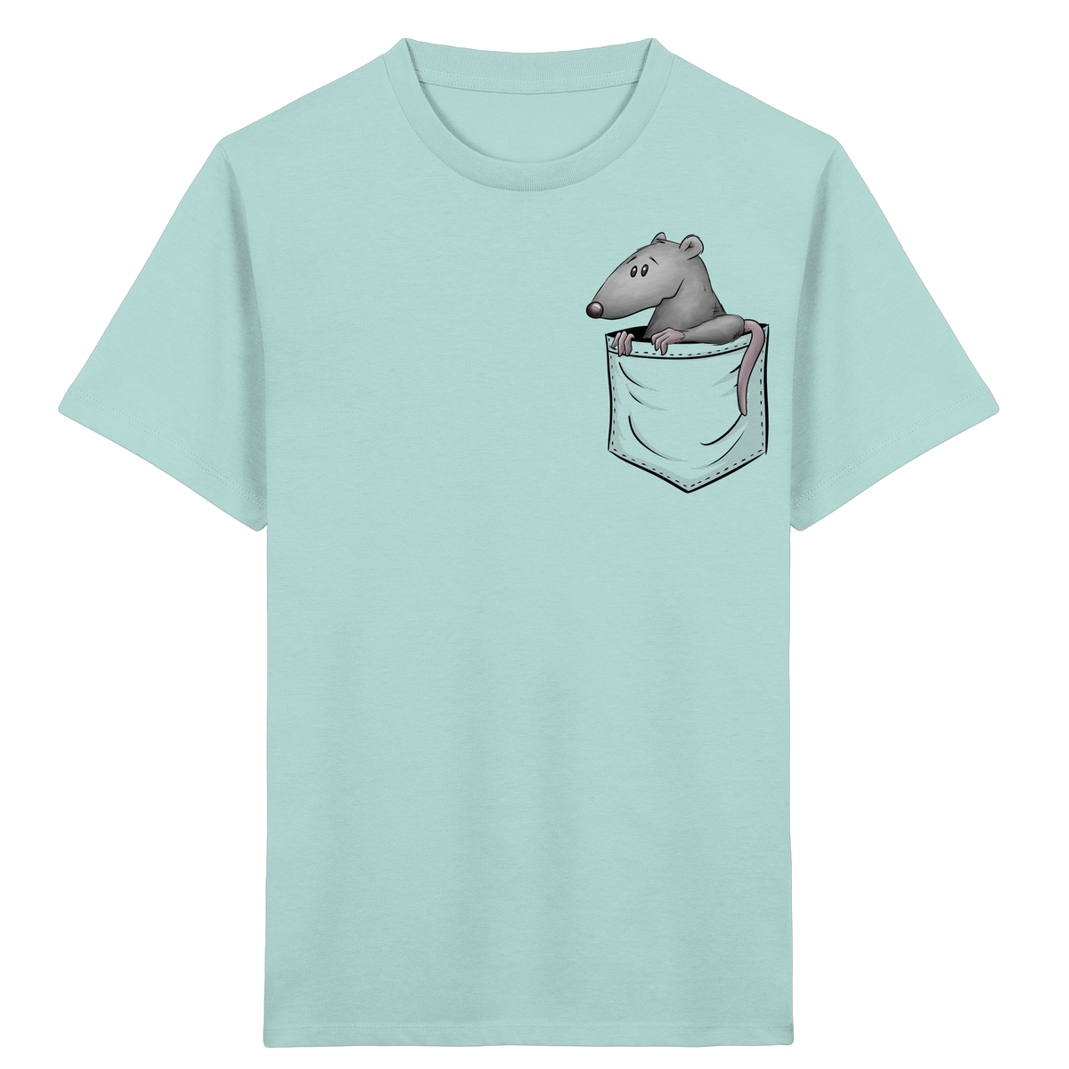 Kleine Ratte in der Tasche - Kids Organic Shirt