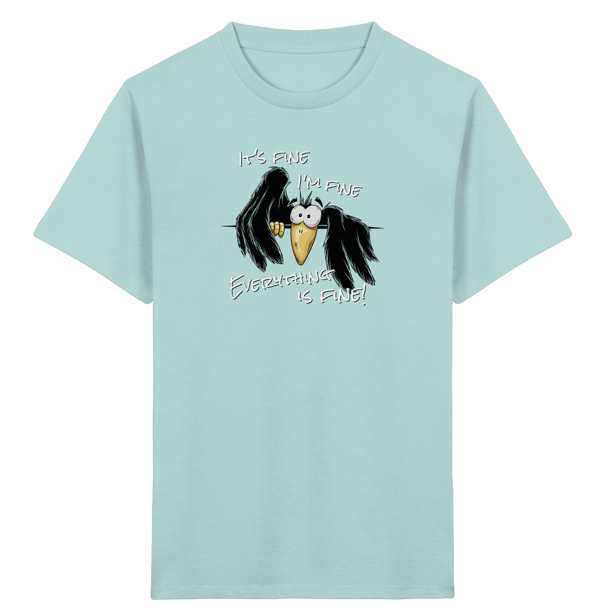 I’m Fine Rabe | Alles Gut Krähe - Kids Organic Shirt