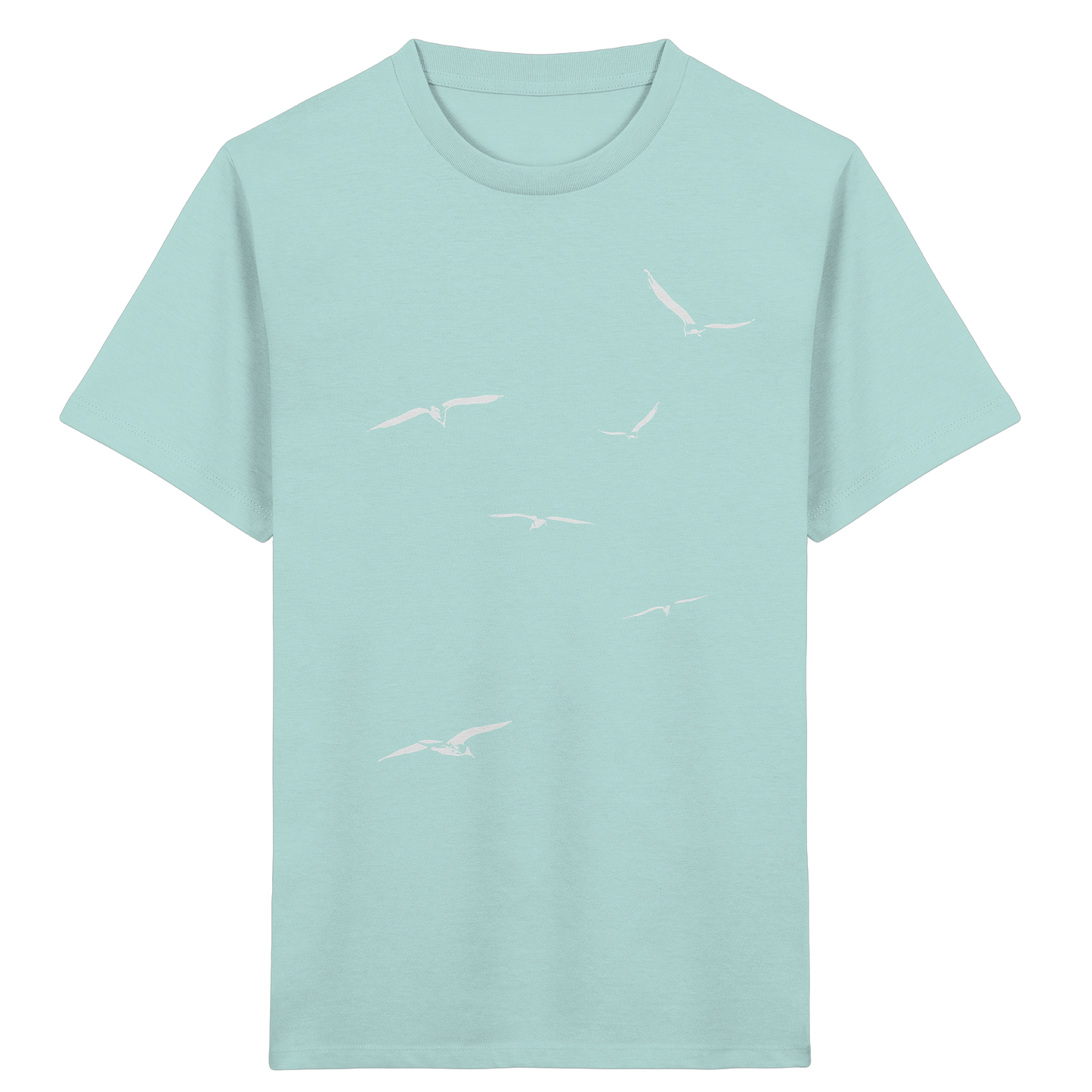Vogelschwarm – Traum vom Fliegen - Kids Organic Shirt