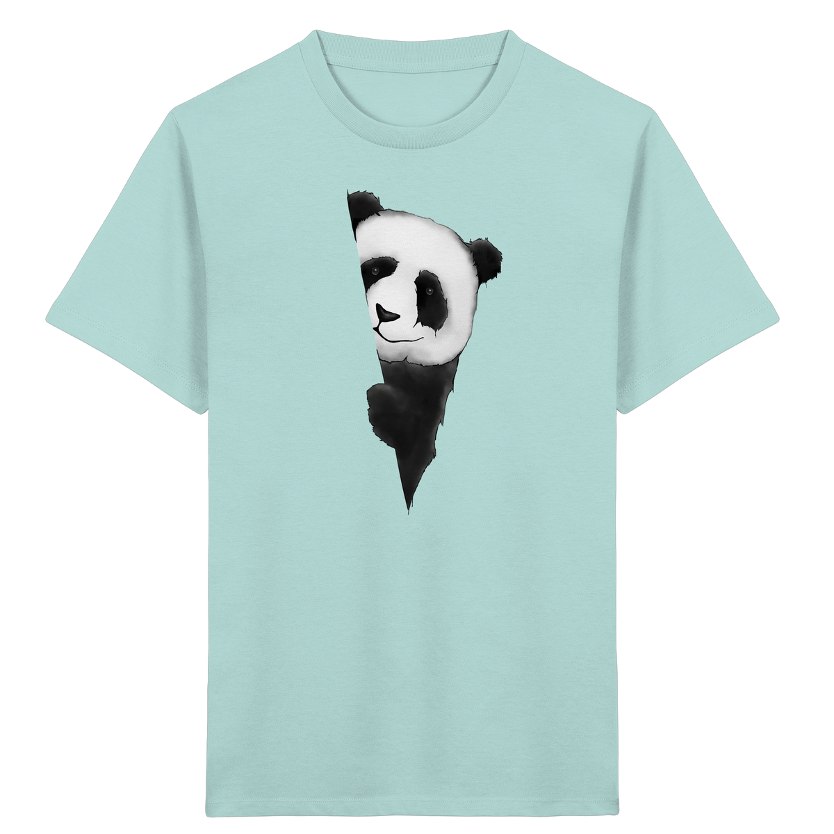 Panda Bär Illustration - Kids Organic Shirt