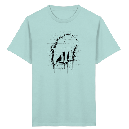 Urban Street Art Tapir Silhouette - Kids Organic Shirt