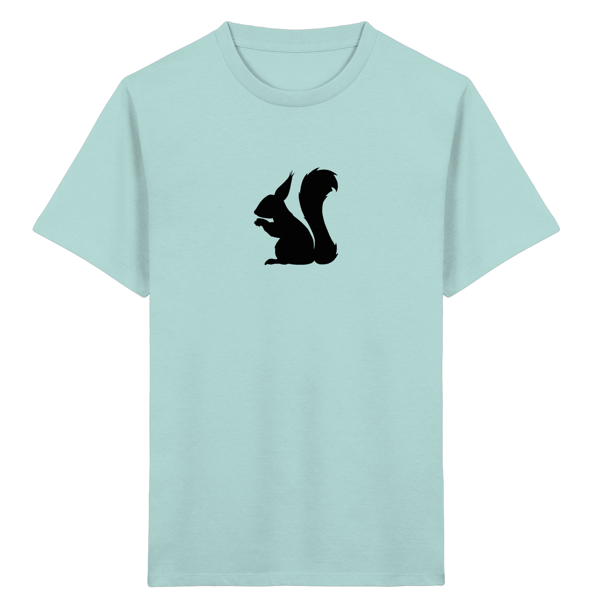 Eichhörnchen Silhouette - Kids Organic Shirt