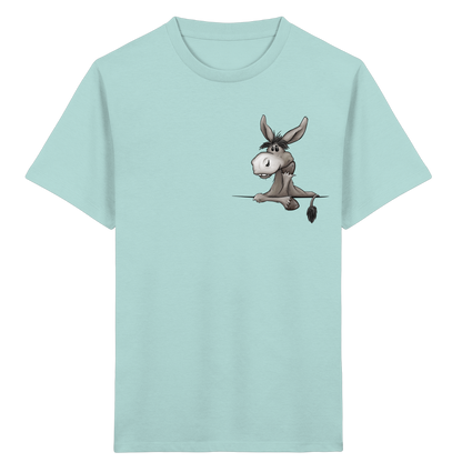 Lustiger lässiger Esel - Kids Organic Shirt