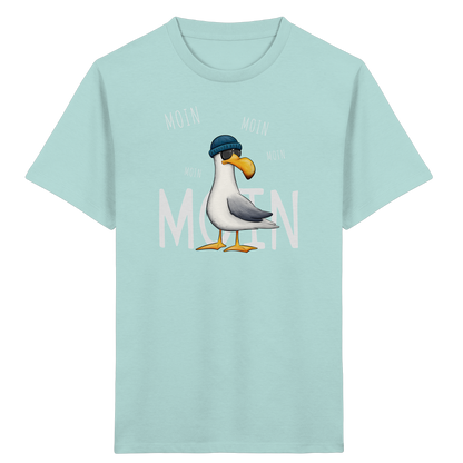 Moin Moin Lässige Hipster Möwe  - Kids Organic Shirt