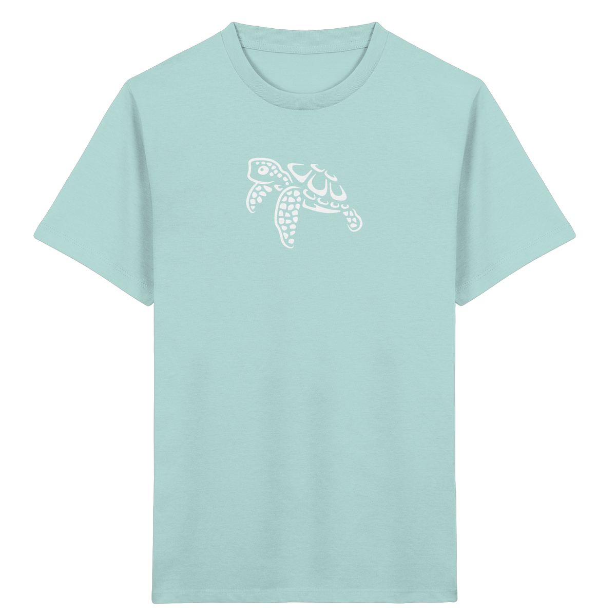 schwimmende Meeres-Schildkröte - Kids Organic Shirt