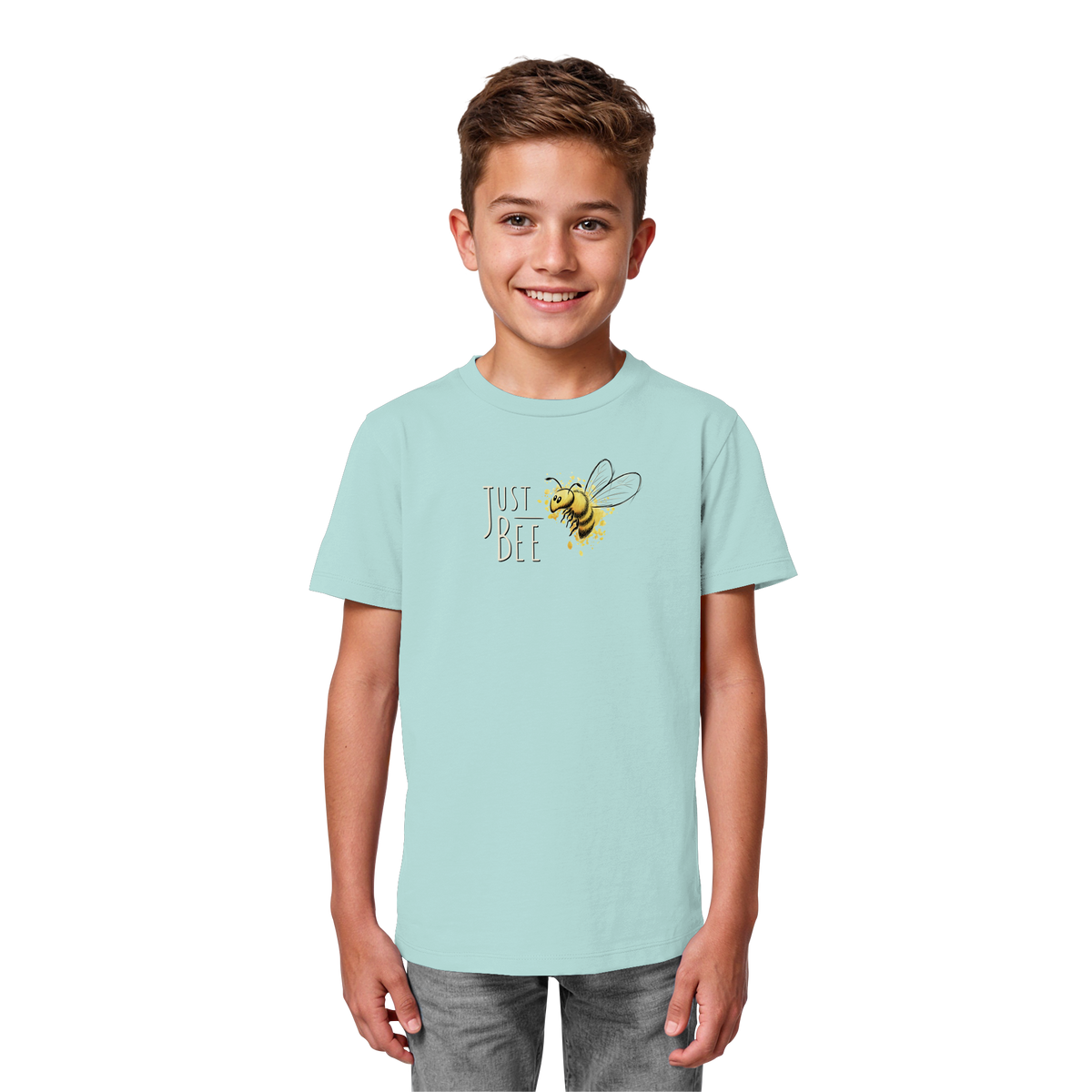 Just Bee, kleine Honig-Biene - Kids Organic Shirt