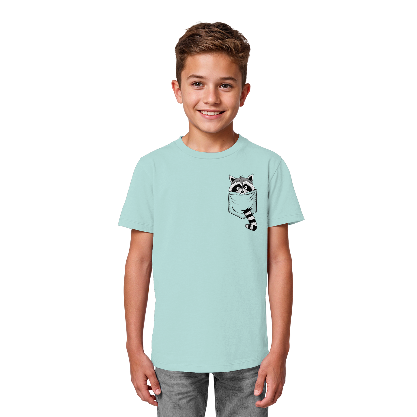 Waschbär in Deiner Tasche - Kids Organic Shirt