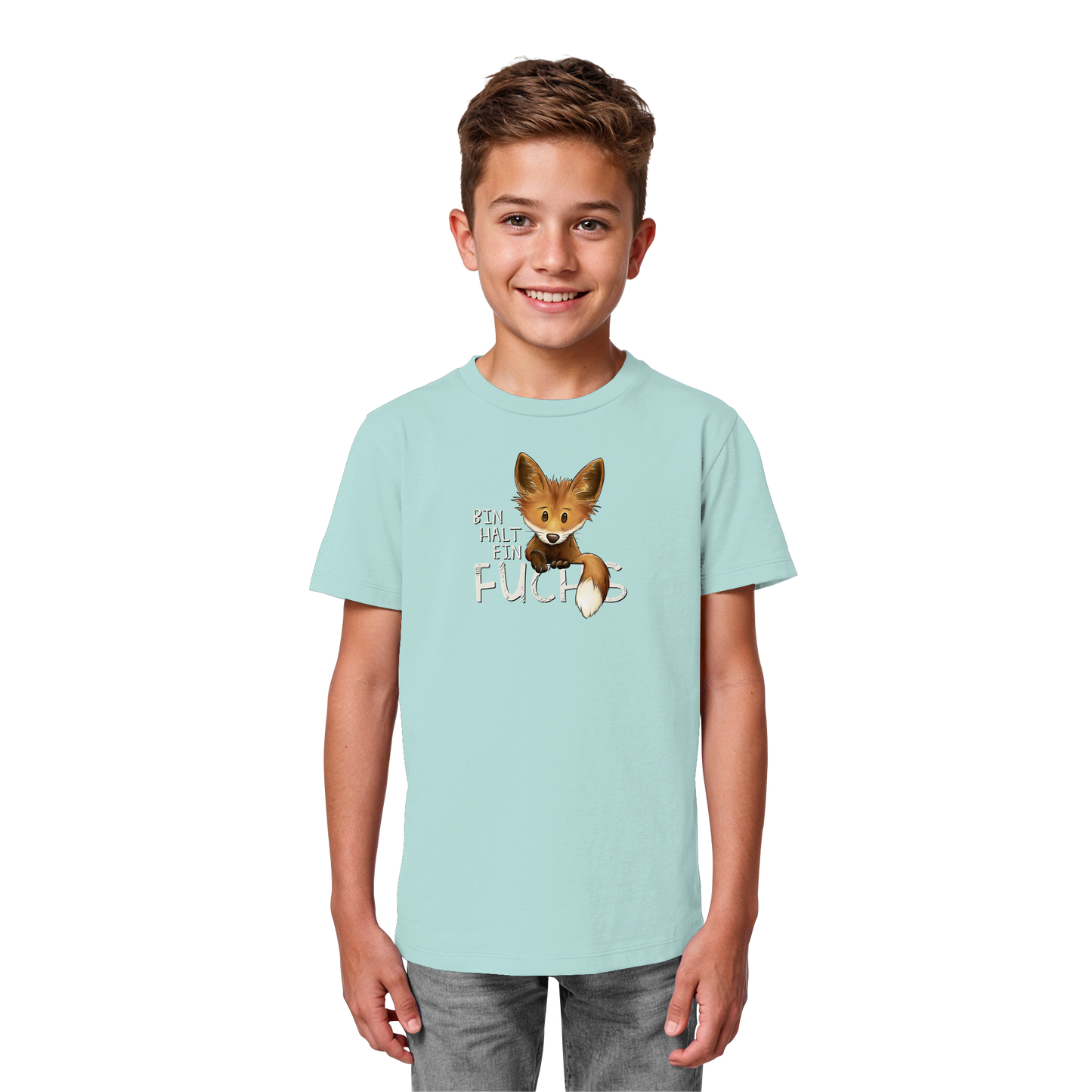 Bin halt ein Fuchs - Kids Organic Shirt