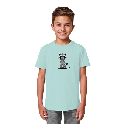 Frecher kleiner Waschbär - Kids Organic Shirt