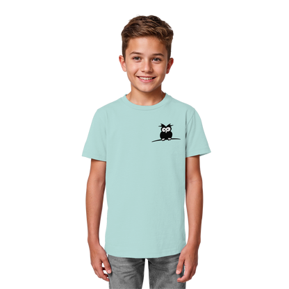 Kleine struppige Eule - Kids Organic Shirt