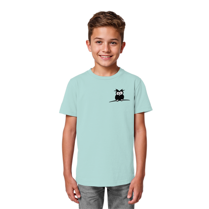 Kleine struppige Eule - Kids Organic Shirt