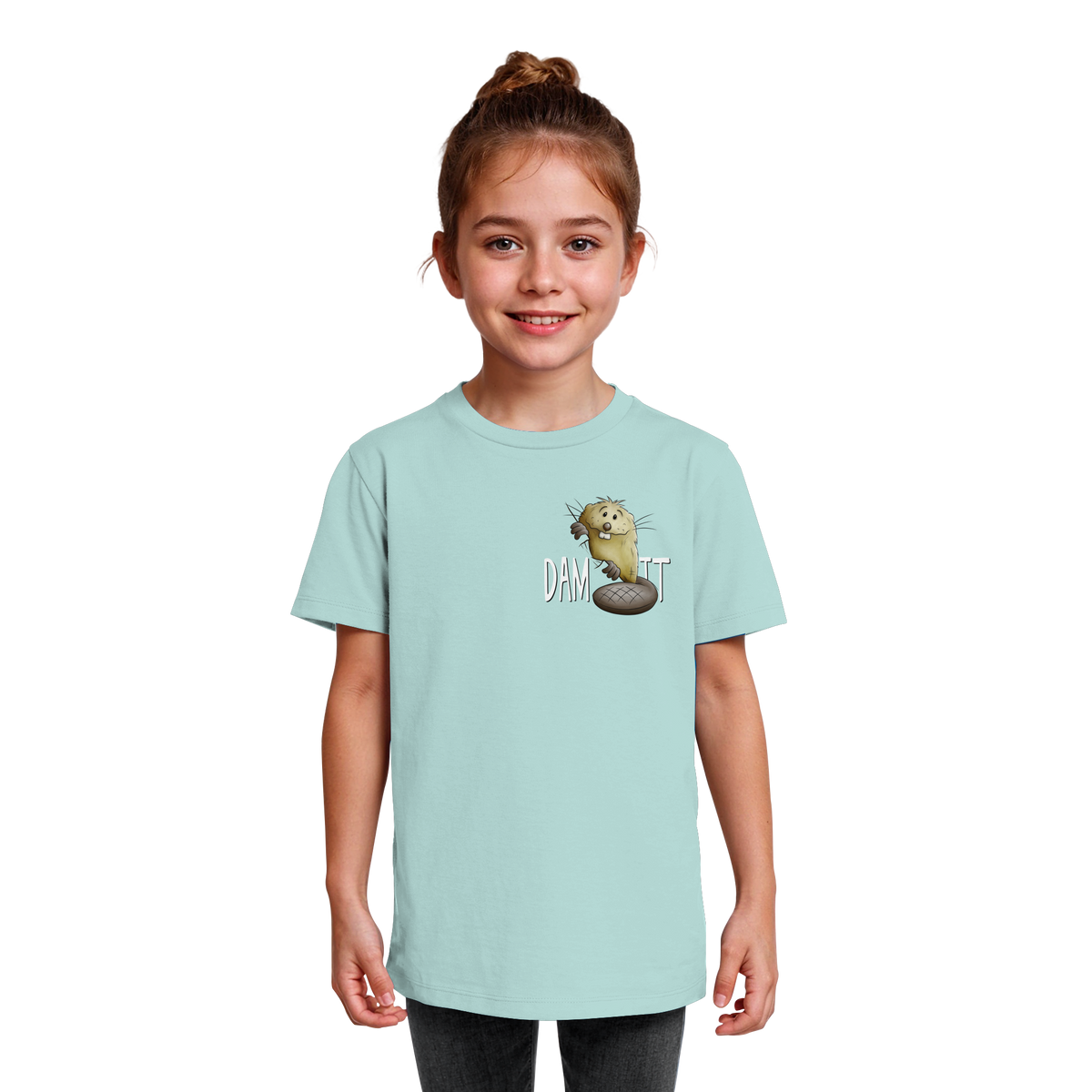 Dam It Verdammt Lustiger Biber - Kids Organic Shirt