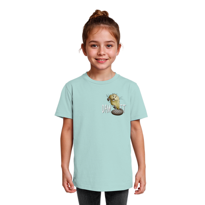 Dam It Verdammt Lustiger Biber - Kids Organic Shirt