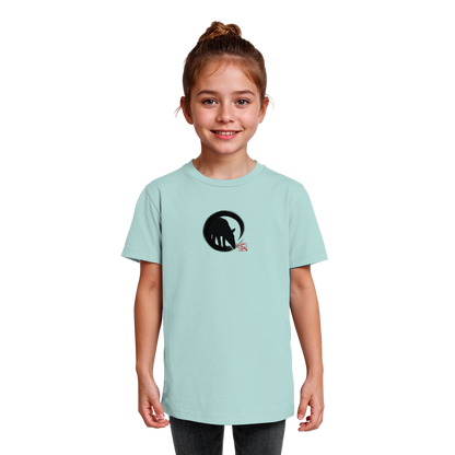 Zen Tapir im japanischen Enso Kreis - Kids Organic Shirt