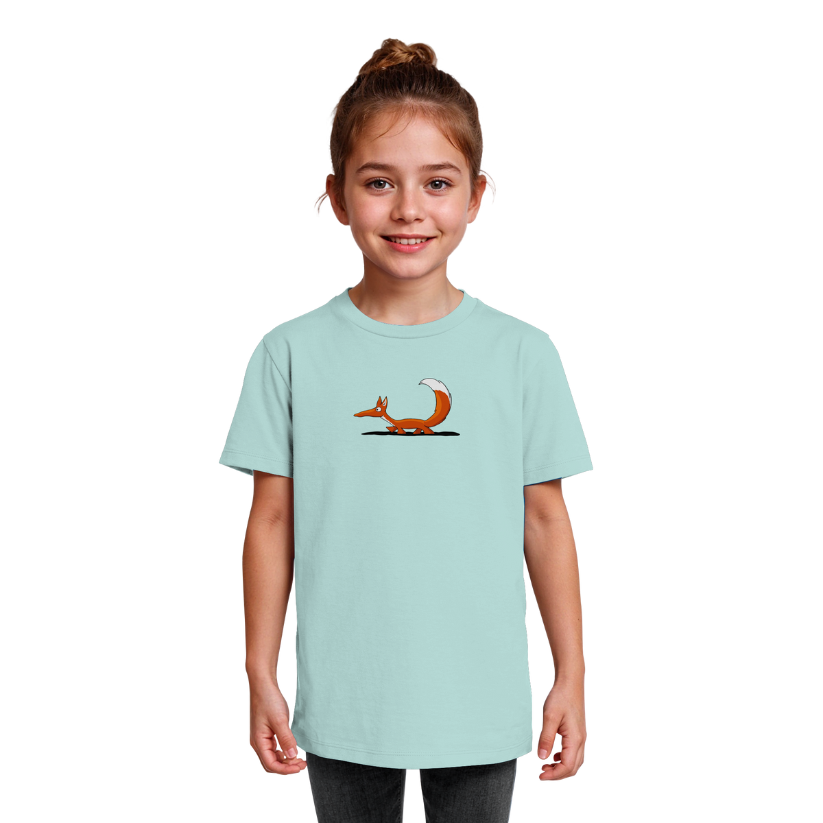 Lässiger cooler Fuchs | Mr. Fox, der Schleicher - Kids Organic Shirt