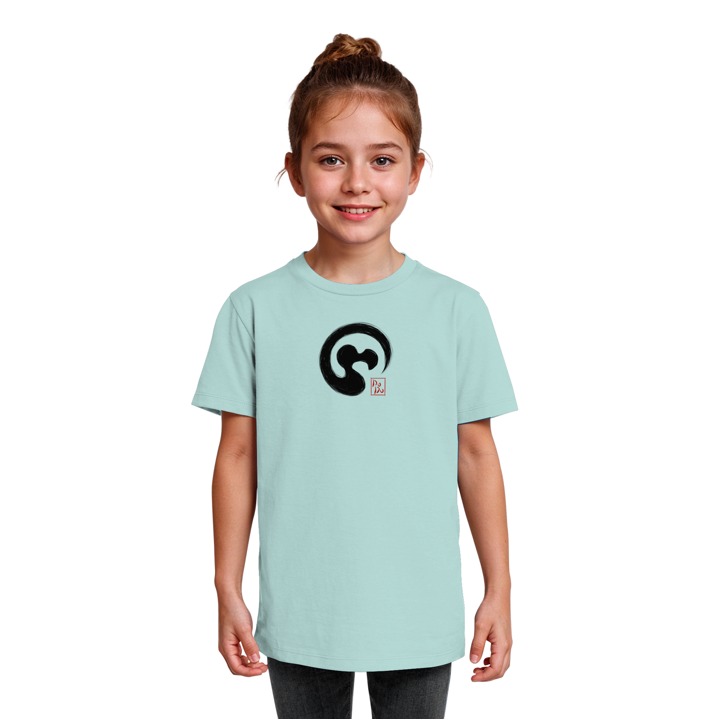 Zen Dodo im japanischen Enso Kreis - Kids Organic Shirt