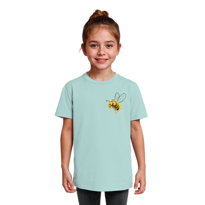 Lässige kleine Honig-Biene - Kids Organic Shirt