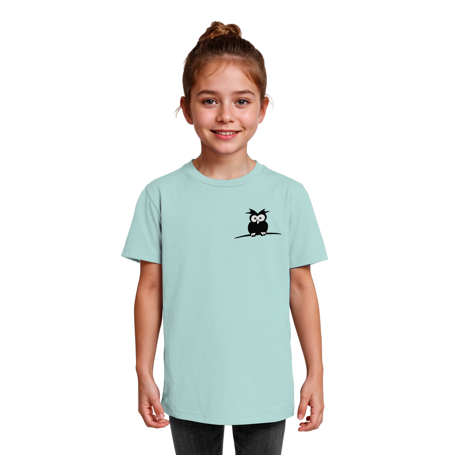 Kleine struppige Eule - Kids Organic Shirt