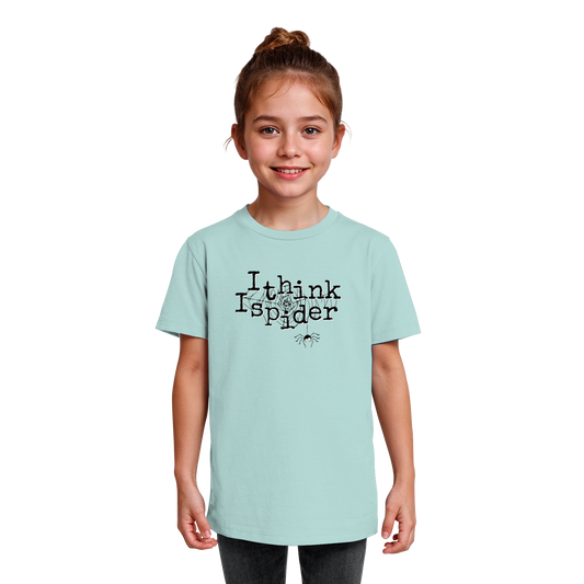I think I spider - Spinne - Kids Organic Shirt