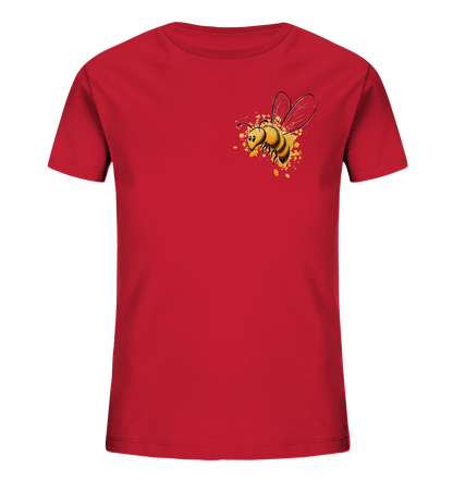 Lässige kleine Honig-Biene - Kids Organic Shirt
