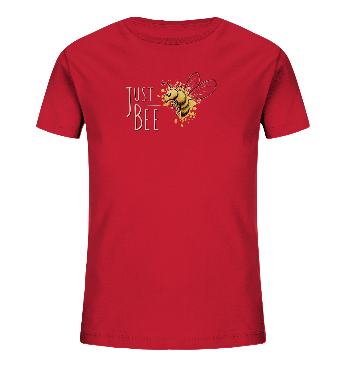 Just Bee, kleine Honig-Biene - Kids Organic Shirt