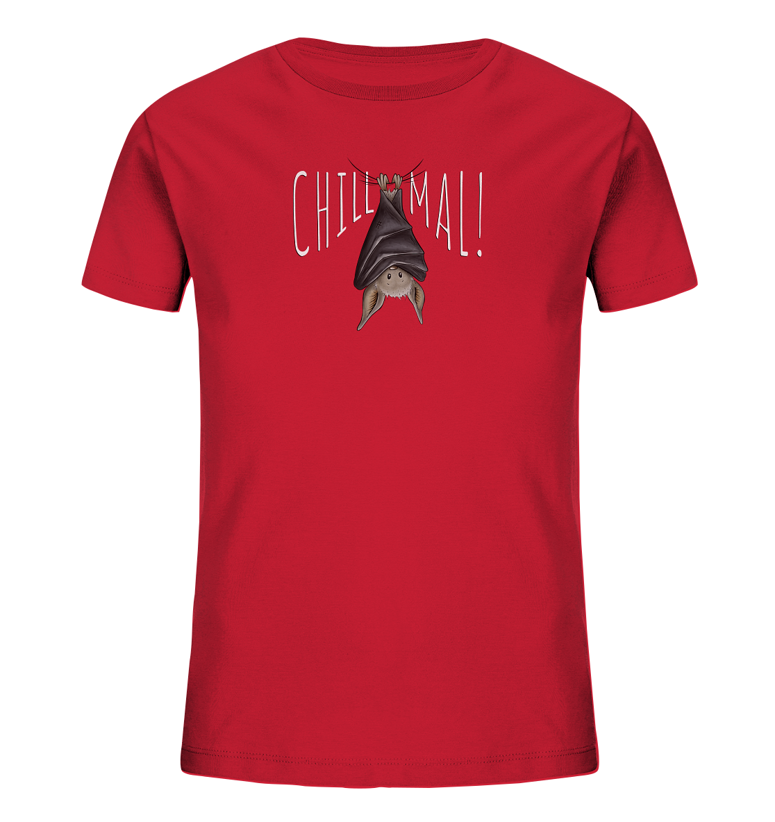 Chill Mal gemütliche Fledermaus - Kids Organic Shirt