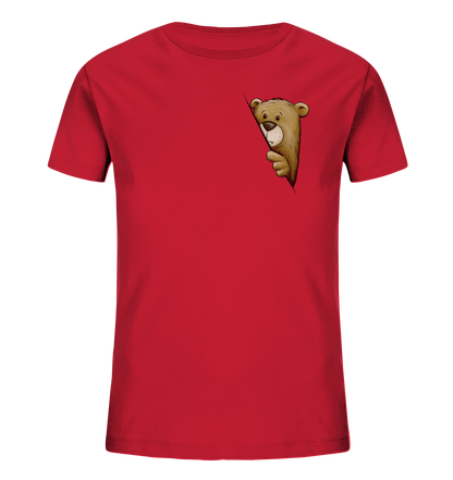 Funky Bär Illustration - Kids Organic Shirt