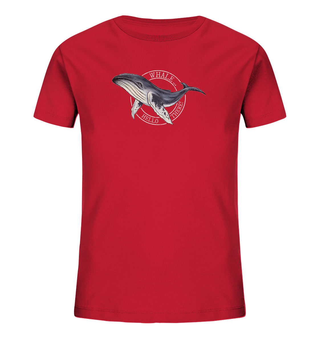 Whale, Hello There | Buckelwal - Kids Organic Shirt