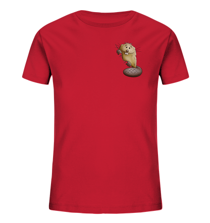Lustiger frecher Biber - Kids Organic Shirt