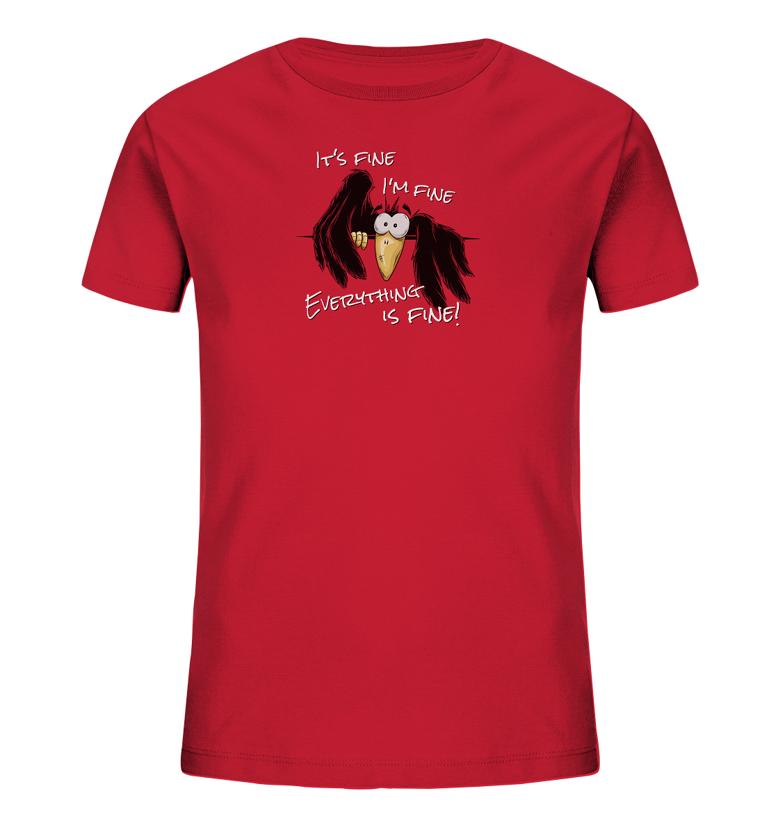 I’m Fine Rabe | Alles Gut Krähe - Kids Organic Shirt