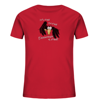 I’m Fine Rabe | Alles Gut Krähe - Kids Organic Shirt