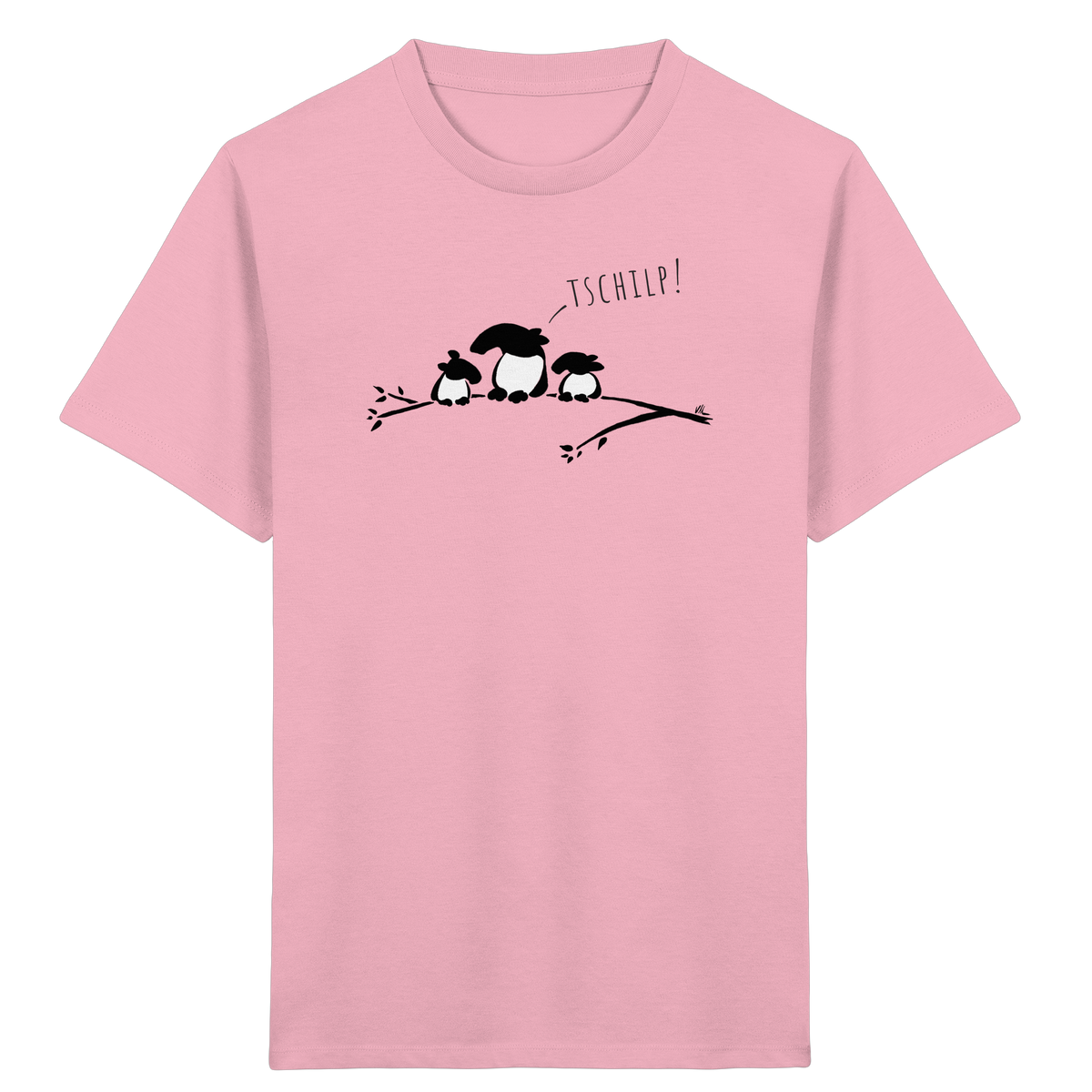Drei kleine Tapir-Vögel - Kids Organic Shirt