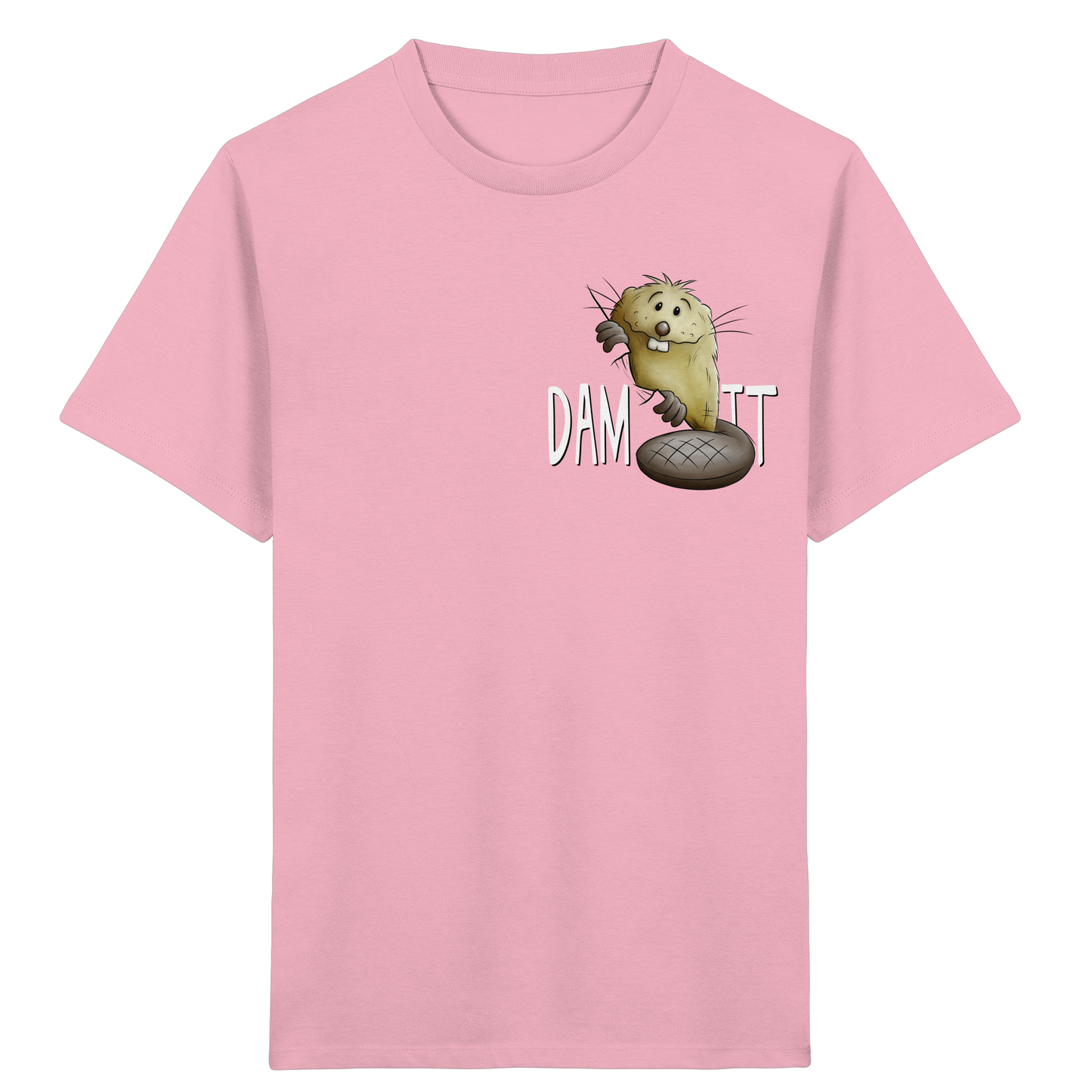 Dam It Verdammt Lustiger Biber - Kids Organic Shirt