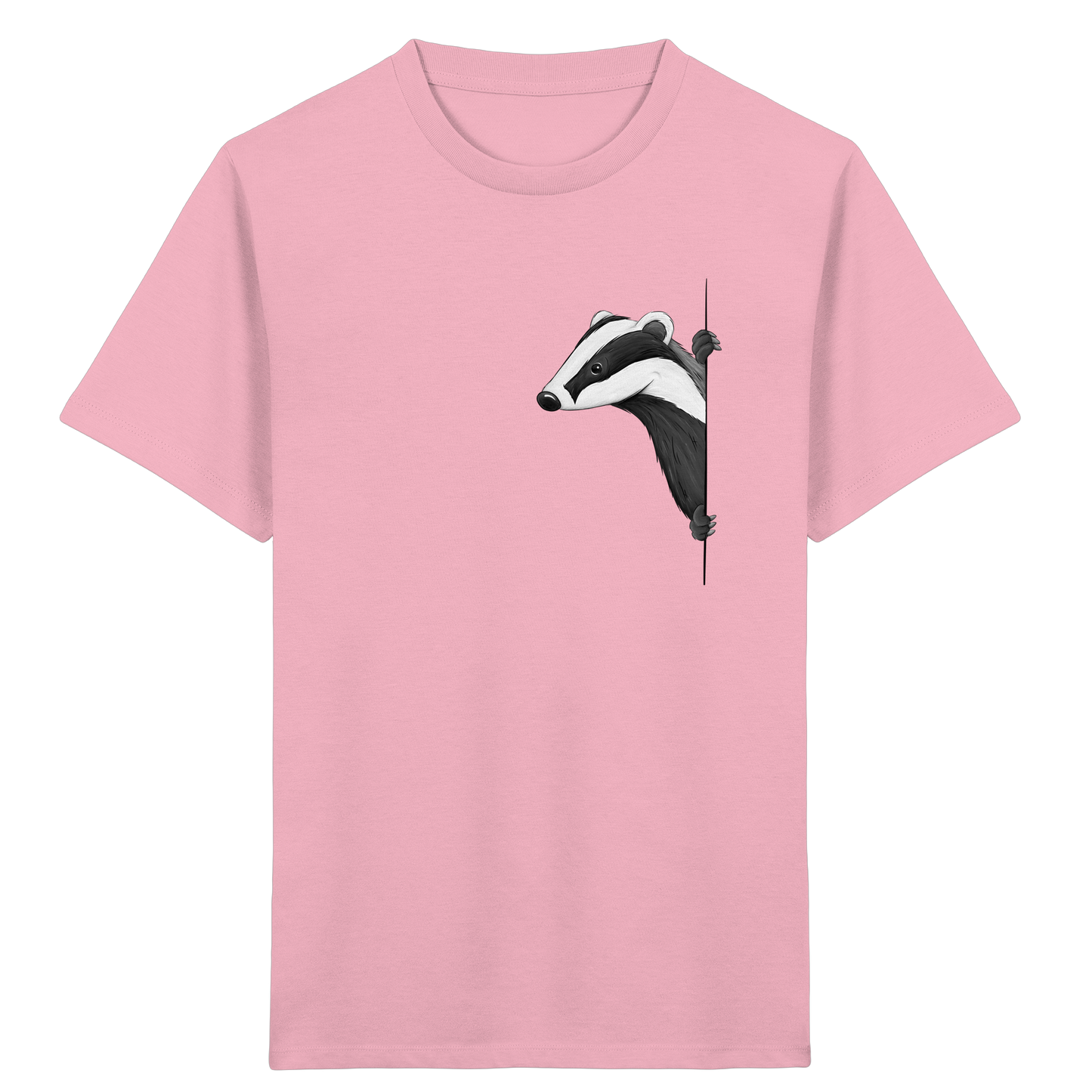 Lässiger Dachs Meister Grimbart - Kids Organic Shirt