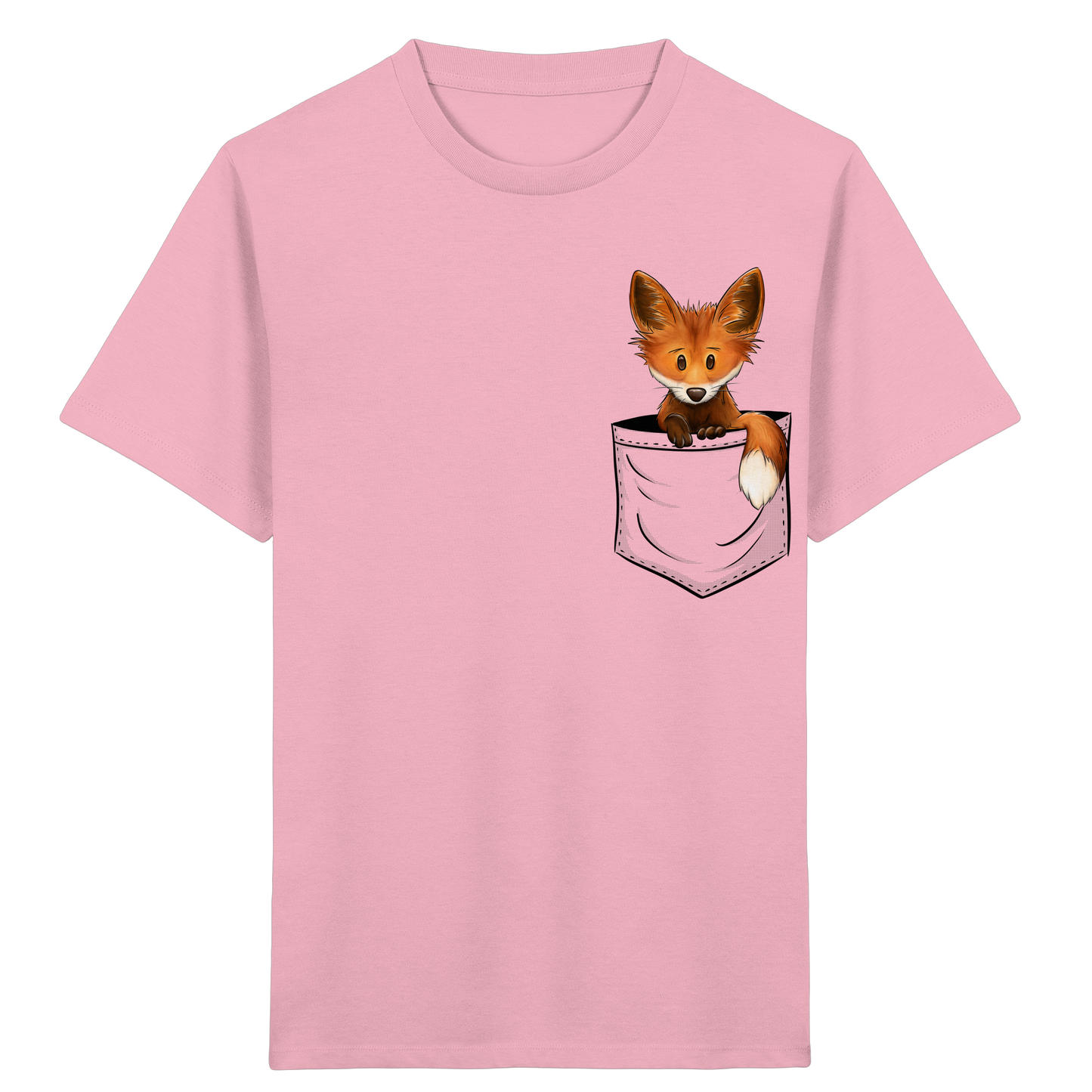 Funky Fuchs in der Tasche - Kids Organic Shirt